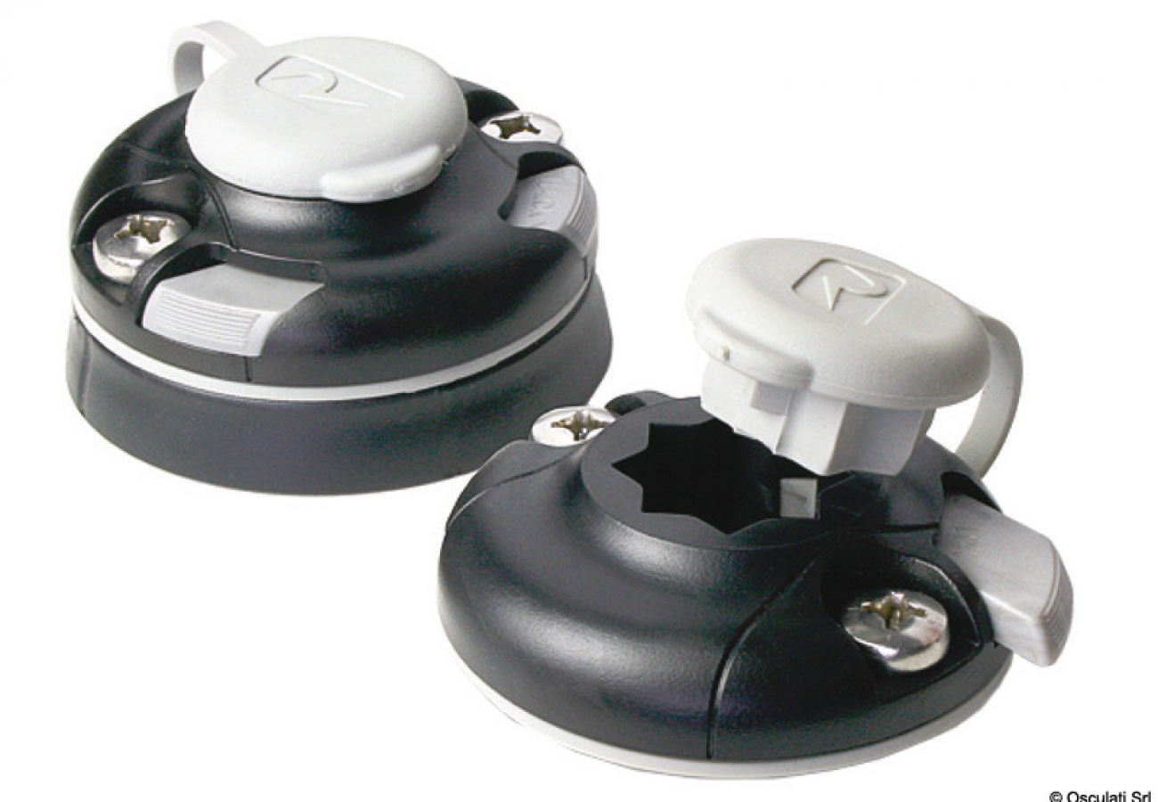 Starport mount plug black. Diameter 64.5mm RAILBLAZA 03-4015-11