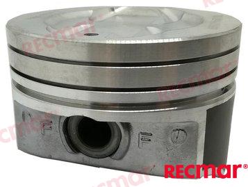 Поршень V6-V8 0.3мм OEM: Mercruiser: 6371, 735-850098, 850098, 9687, FI1101185