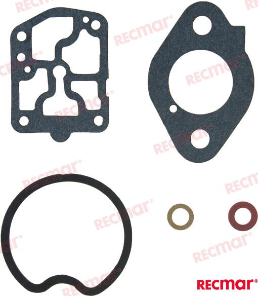 Carburetor gasket set OEM: Mercruiser: 1395-9651, 395-9651, 9651