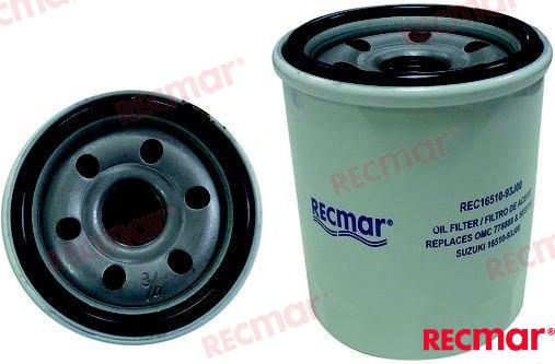 Oil filter Suzuki DF200 - 225 -250 OEM: OMC: 5035703, 778888; Suzuki: 16510-93J00, 16510-96J00, 16510-96J10, 16510-96J11, 46510-96J11