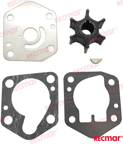 Water pump repair kit DF8A, DF9.9A, DF9.9B, DF15A, DF20A OEM: Suzuki: 17400-99J00, 17400-99J01, 17400-99J02, 17400-99J02-000, 17400-99J20