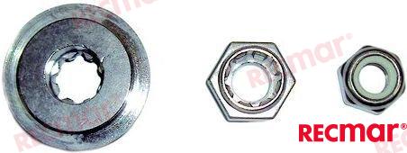 Propeller washer with nuts Mercury 6-15Hp 2T