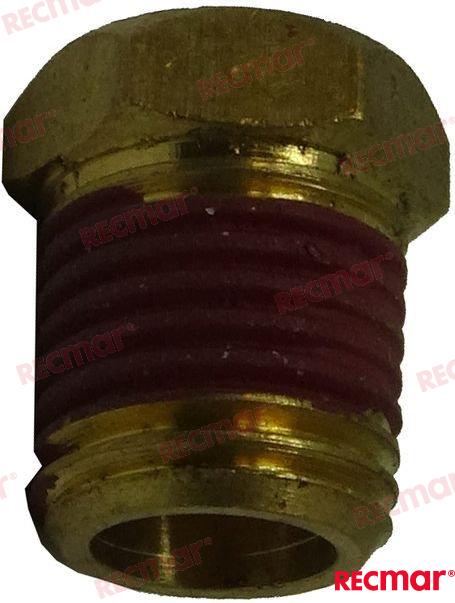 Коллекторный винт 1/4 - 18 NPT OEM: Mercruiser: 22-36382, 35167, 36382, 91-36392; OMC: 0509500