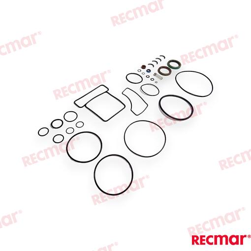 комплект уплотнений коробки передач для верхней коробки передач Mercruiser BRAVO OEM: Mercruiser: 16709A1, 16709A2, 26-16709A2; OMC: 0775429