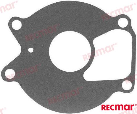 Water pump gasket OEM: Mercruiser: 27-85087, 27-99326-1, 27-993261, 85087, 99326, 993261; OMC: 0508826, 0509341