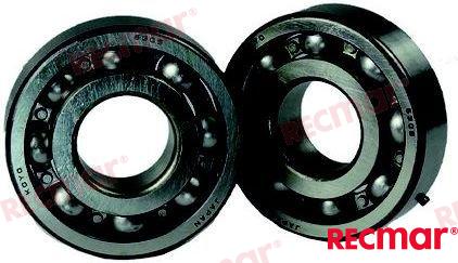 Bearing OEM: Mercruiser: 160494, 30-160494; Tohatsu: 96603-3-6305