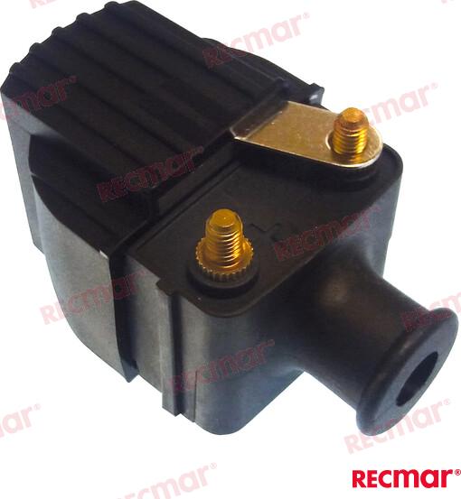 Ignition coil Mercury 2T 4 cylinders OEM: Mercruiser: 339-7370A13, 339-832757A2, 339-832757A4, 7370A13, 7370A19, 832757A3, 832757A4