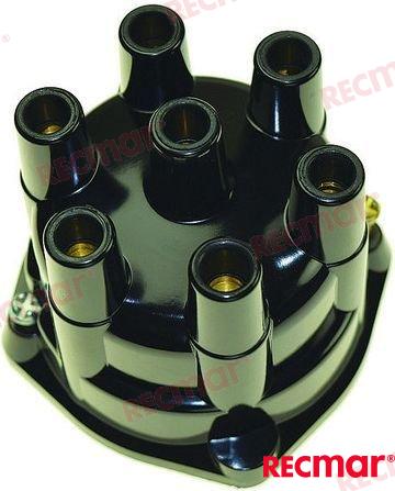 Distributor cap V6 OEM: Mercruiser: 33765, 33765T; OMC: 0508906, 0980152, 980152
