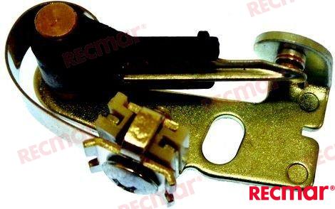 Контакт для механического зажигания OEM: Mercruiser: 34235, 34235A1, 34235B, 34235Q, 34235Q1, 34235T, 34235T1, 58217Q, 898253008, 8M6001251
