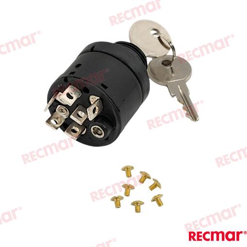 Aizdedzes atslēga 7T 4POS