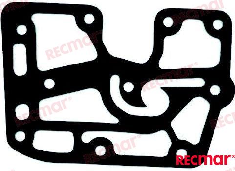 Exhaust Gasket for Mercury 2T 18,20,35 2 cyl OEM: Mercruiser: 27-414991, 41499, 414991