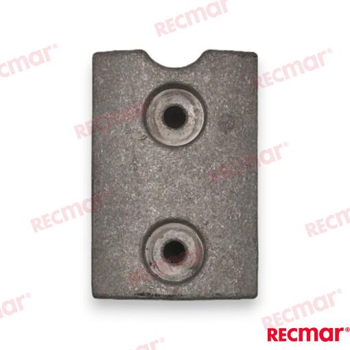 Aluminum anode OEM: OMC: 431708