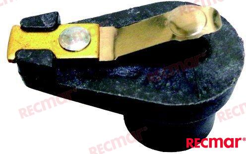 Rotor for Delco GM 4 and 6 cylinder engines OEM: Mercruiser: 33659, 34235Q1, 58217, 58217B, 58217Q, 898253008, 8M6001251, FI6900051