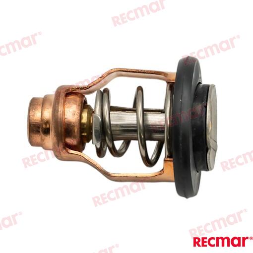 Thermostat 60°C OEM: Mercruiser: 855676004, 8M0117413, 8M0168892, 8M0175321, 8M6010296, 8M6013865; OMC: 0769254, 0769768, 5033721, 5033722