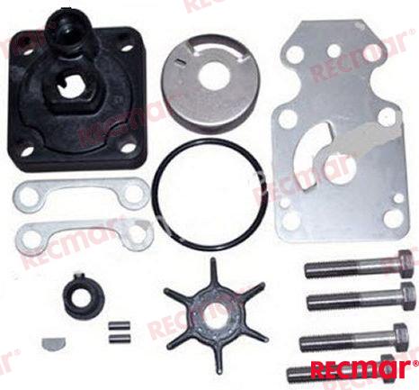 Water pump repair kit for OEM: Yamaha: 6AH-W0078-00, 6AH-W0078-01, 6AHW007800, 6AHW007801, REC6AH-W0078-00, REC6AHW007800