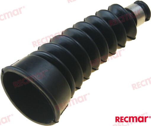 Shift cable bellow for Alpha and Bravo OEM: Mercruiser: 74639, 74639A2, 74639B1, 74639Q02; OMC: 0508696, 0775542