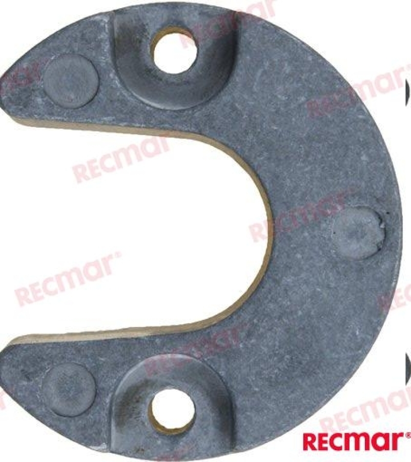 Aluminum anode for OEM: Mercruiser: 8061289A1, 806189, 806189Q1, 806189T1, 97-806189Q1