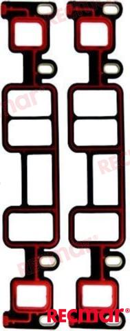 Прокладки впускного коллектора GM 4,3L Vortec OEM: Mercruiser: 27-824326002, 27-8243261, 824326002, 8243261; Volvo: 3855807, 3862033