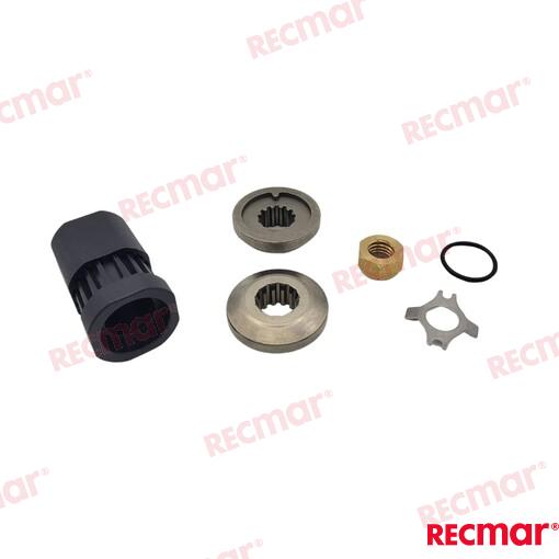 Propeller hub kit for Mercury 40-60Hp - replaces Flo-Torq Reflex OEM: Mercruiser: 835257K12