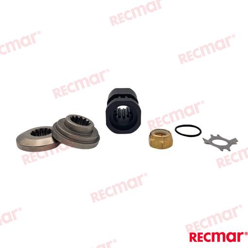 Propeller hub kit for Mercury 40-60Hp - replaces Flo-Torq Reflex OEM: Mercruiser: 835257K12