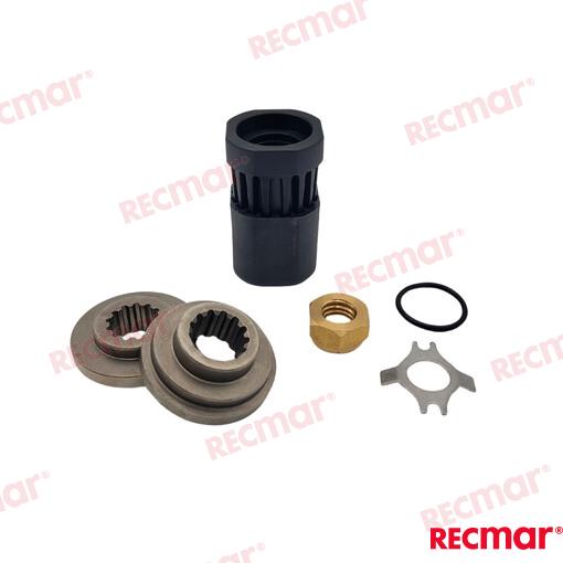 Propeller hub kit for Mercury 40-60Hp - replaces Flo-Torq Reflex OEM: Mercruiser: 835257K12