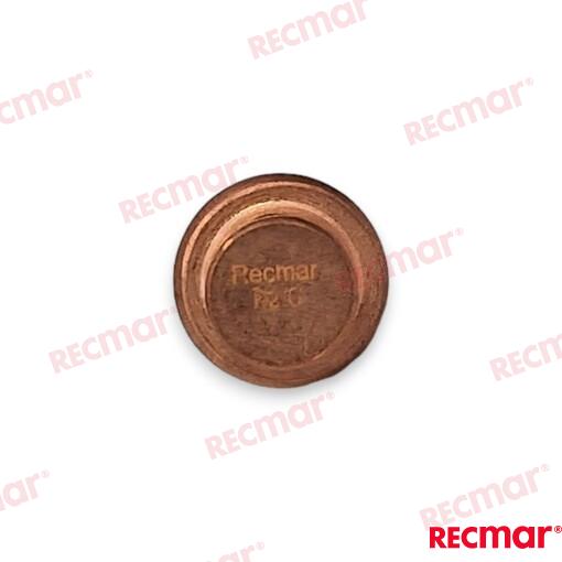 Thermostat OEM: Mercruiser: 27-33956, 27-878904, 33956, 878904, 8M0175328, 8M6010304; OMC: 0436195, 436195