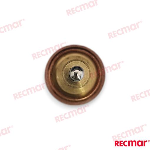 Thermostat OEM: Mercruiser: 27-33956, 27-878904, 33956, 878904, 8M0175328, 8M6010304; OMC: 0436195, 436195
