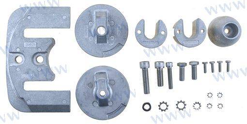anodes kit for Mercruiser Bravo 3-aluminum