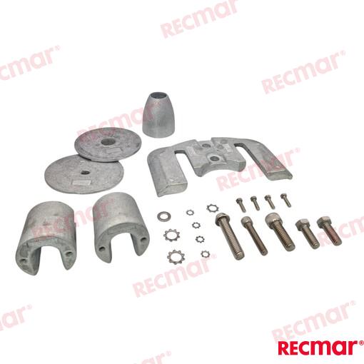 Anode set BRAVO 3 Magnesium OEM: Mercruiser: 888761K02, 888761Q02, 888761Q04, 97-888761K02, 97-888761Q04