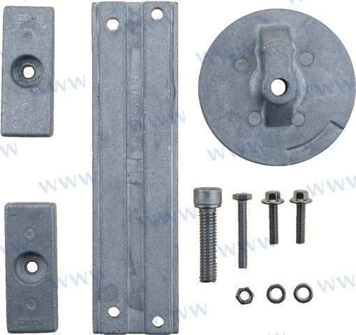 anodes kit for Mercury Verado -aluminum