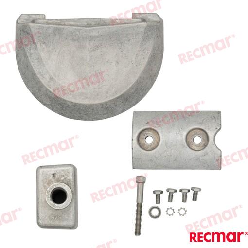 Anode kit OMC Cobra Magnesium