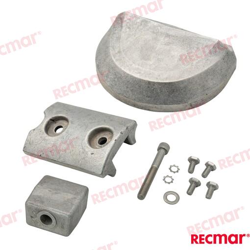 Anodu komplekts OMC Cobra Magnija