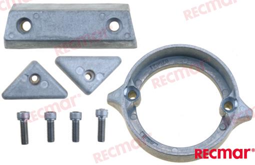 Magnesium anode kit for Volvo Penta