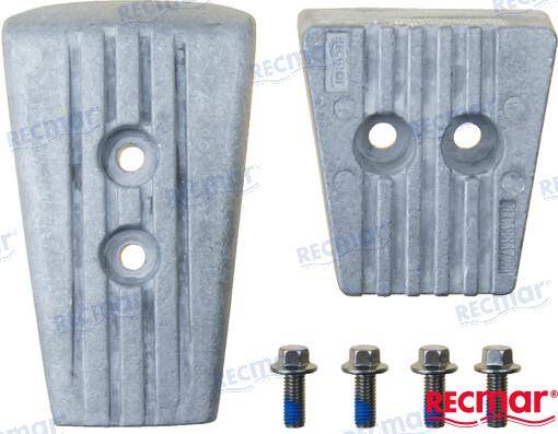 anode kit for VOlvo Penta SX-A Al