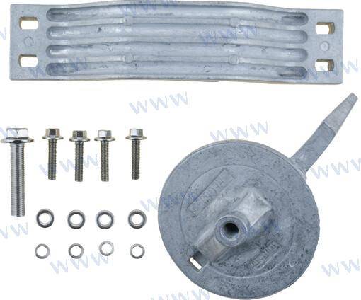 kit anodes Aluminium yamaha 150-200 HP