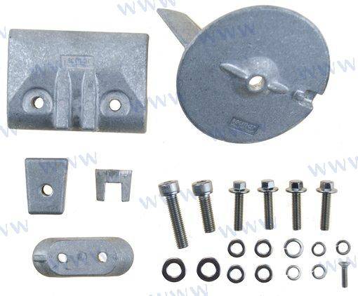 kit anodes Aluminium yamaha 40-50 hp