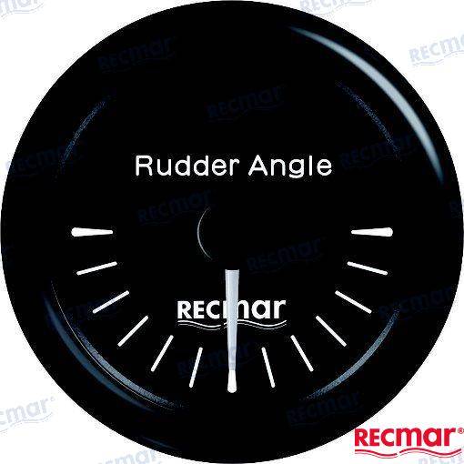 rudder angle indicator 0/190d r-l black d.51mm