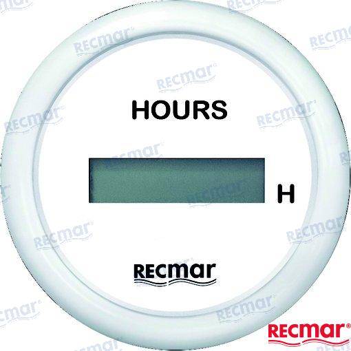 hourmeter white