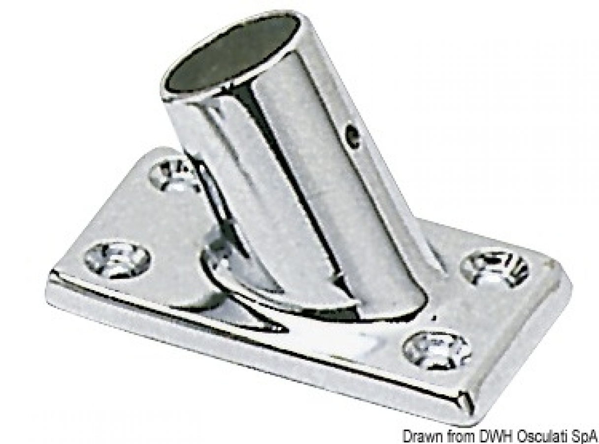 Пульпидный сустав и основание 60 °, прямолинейные Ø22 мм