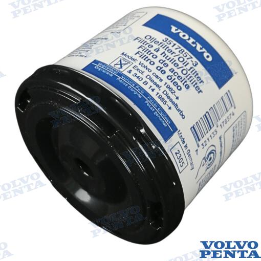 Oil filter OEM: Volvo: 1266286, 3517857, 418432, 430143; Mercruiser: 803470, 803470Q