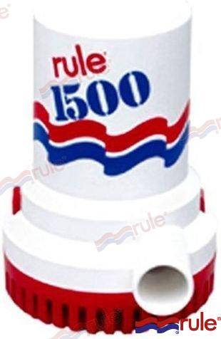 RULE bilge pump 1500gph 24v 2.3a