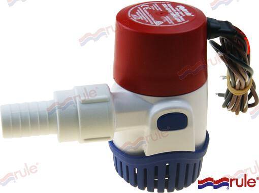 RULE bilge pump 500gph 24v 0.9a