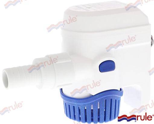 RULE automatic bilge pump 12v 1.9a 500 gph