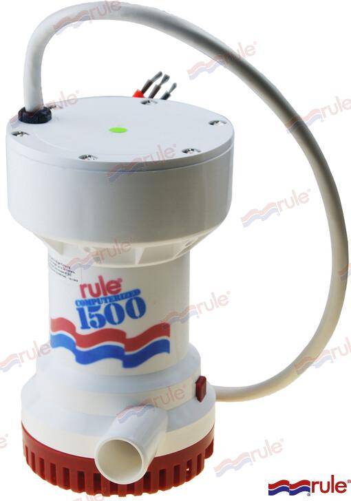 RULE automatic bilge pump 1500gph 12v