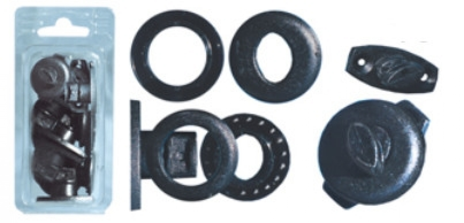 Скобы для тента АБС 5 шт.