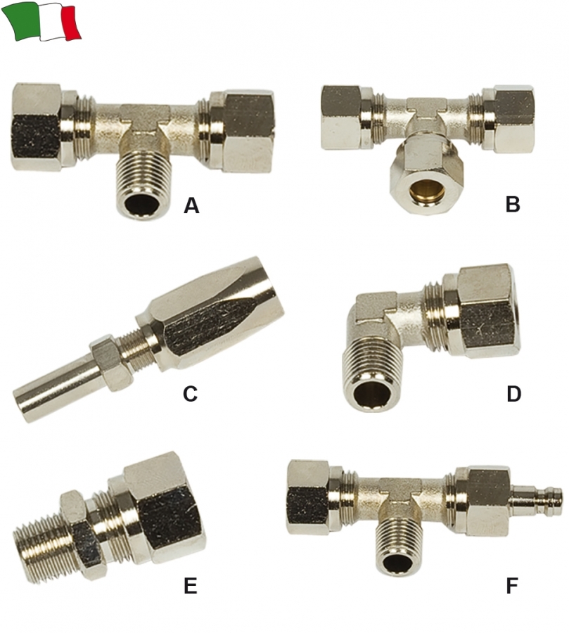 Connection T-type 10 mm (A)