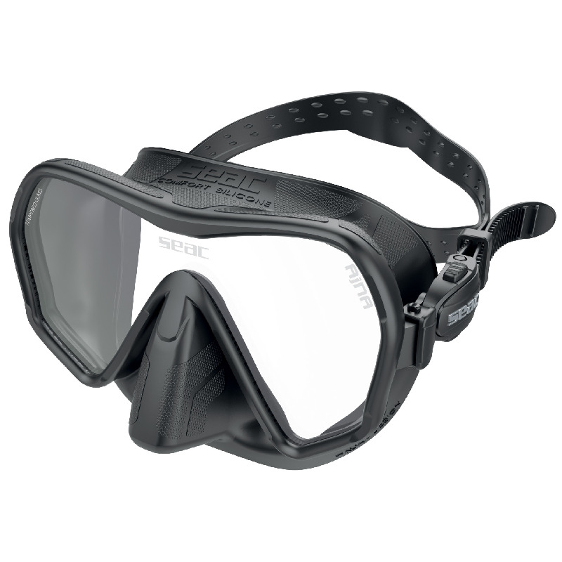 SEAC AJNA Mask S/BL niršanas maska - Melna