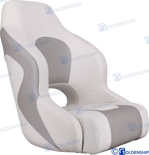 sport seat white-grey 600mm x 520mm x 520-660mm