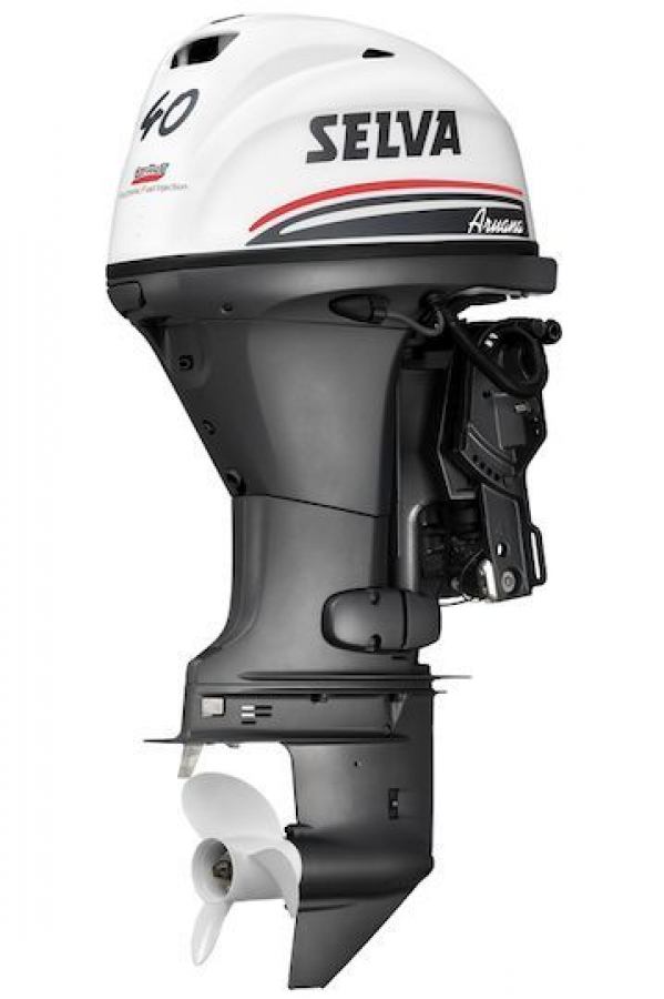 SELVA Aruana EFI 40HP E.ST.L.PT - Complete set with remote control, propeller and digital display