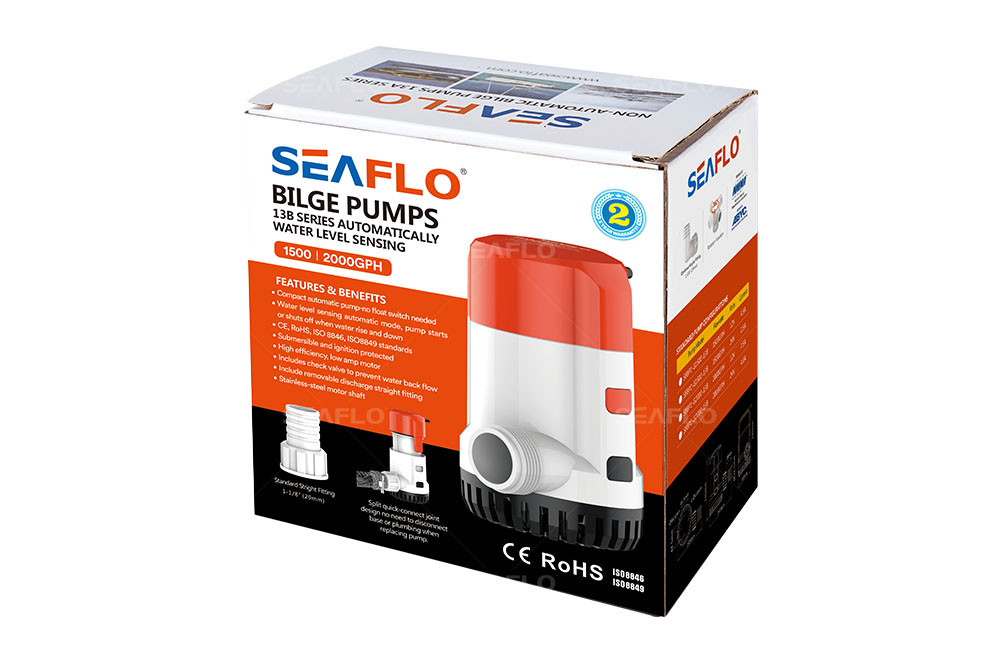 bilge pump automatic SEAFLO  s13b 12v 1500gph